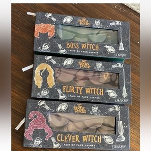 ColourPop HOCUS POCUS Faux Lashes CLEVER BOSS & FLIRTY WITCH  FALSE EYELASHES